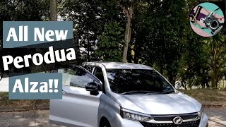 PERODUA ALZA 2022  The All New Alza  Glittering Silver  My First Car [upl. by Svetlana848]