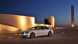 Real World Test Drive BMW 750 LI x drive 2013 [upl. by Georgena302]