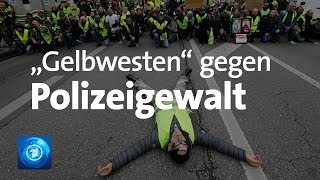 quotGelbwestenquot gegen GummigeschossEinsatz [upl. by Deva]