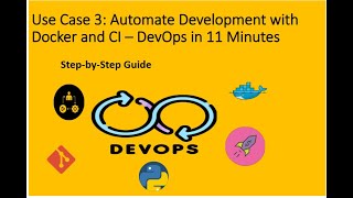 🚀 Automate Development with Docker and CI – DevOps in 11 Minutes [upl. by Warrick]