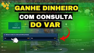 COMO GANHAR DINHEIRO NAS APOSTAS ESPORTIVAS COM CONSULTA DO VAR NA ESTRELABET [upl. by Nnyltiak814]