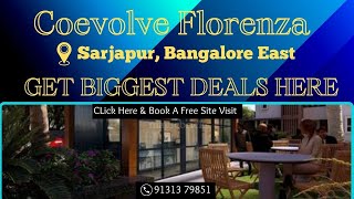 Coevolve Florenza Bangalore  Coevolve Florenza Sarjapur  Coevolve Florenza Brochure  Price Here 👇 [upl. by Infeld]