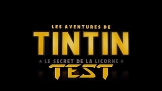 Les aventures de Tintin le secret de la licorne Test PS3 [upl. by Castorina729]