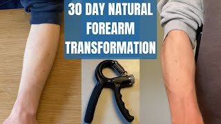 Do Grip Strengtheners Actually Work  30 DAY FOREARM TRANSFORMATION [upl. by Tedie549]