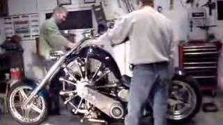 Radial engine motorcycle [upl. by Ecart]