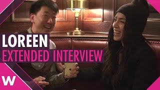 Loreen quotStatementsquot  Melodifestivalen 2017 EXTENDED INTERVIEW [upl. by Gerome]