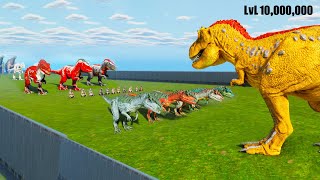 LvL 10000000 Rex VS ARK Dinosaurs Boss amp Titan [upl. by Igor]