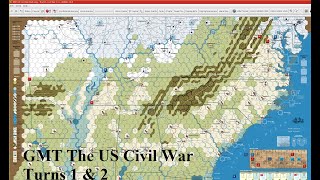 1 GMT The US Civil War Turns 1 and 2 [upl. by Nosyerg191]