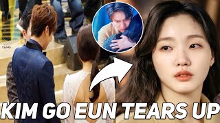 KIM GO EUN TEARS UP WATCHING LEE MIN HO AND SONG HYE KYOS VIDEO [upl. by Wendeline]