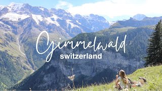 staying in a FAIRYTALE village in the SWISS ALPS gimmelwald switzerland vlog [upl. by Arinaj]