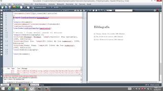 LaTeX texmaker Tutorial 13 Bibliografía método 1 entorno thebibliography español 12 [upl. by Eillah506]