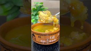 💢💥Quick and Tasty Chicken Soup🍲  spicy and tasty 😋😋 reels shorts soup recipe [upl. by Atteve]