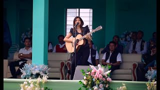 Eva Jamir Live performance at 17th Naga Unification Day Celebration [upl. by Kemme850]