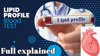 Lipid profile Lipid panel lipid test Purpose Procedure treatments High and low causes [upl. by Iamhaj291]