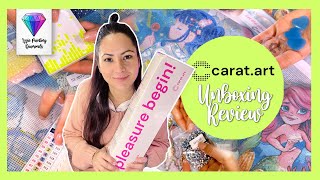 Unboxing Kits de Carat Art de Diamond Painting [upl. by Anirbus]