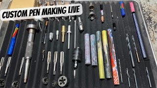 CustomKitless Pen Making  LIVE [upl. by Richey608]