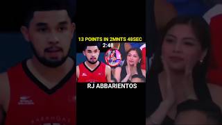 13 Points in 2 Minutes and 48 seconds RJ Abarrientos Ginebra vs Phoenix [upl. by Haimerej122]