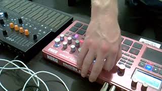 Live Play 6  Korg Electribe 2 Sampler and Arturia Microfreak again [upl. by Myrlene]