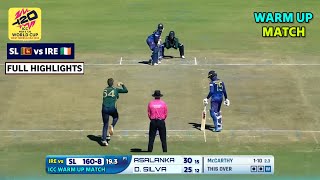 Sri Lanka vs Ireland ICC T20 World Cup Warmup 2024 Highlights  SL vs IRE Warmup Highlights 2024 [upl. by Hoban]