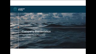 LONGBOAT ENERGY PLC  Investor Presentation [upl. by Etteneg]