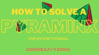 How To Solve A Pyraminx in under 10 minutes [upl. by Odella25]