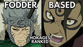 Ranking Every Hokage From Weakest To Strongest The Right Way [upl. by Tiphanie]