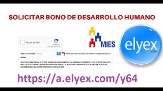 Inscripciones para el Bono de Desarrollo Humano Ecuador [upl. by Mari]