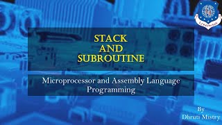 Stack and Subroutine  MALP [upl. by Aneerahs]