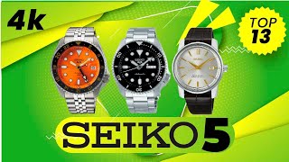 TOP 10 SEIKO 5 del mundo seiko seikogmt 4k [upl. by Ajay]