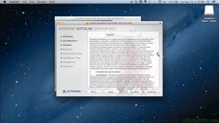 AutoCAD 2014 for Mac Tutorial  Installing AutoCAD 2014 For Mac [upl. by Caravette]