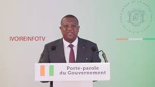 Côte d’Ivoire La FESCI et tous les autres Syndicats du milieu éducatif dissous par le gouvernement [upl. by Ahcorb]