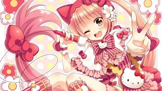 Nightcore  Hello Kitty Lyrics [upl. by Anahcra]