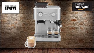 KitchenAid Semi Automatic Espresso Machine w Burr Grinder 25L Full Review [upl. by Lemej227]