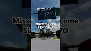 Missouri Welcome Sign on I70 [upl. by Rogergcam]