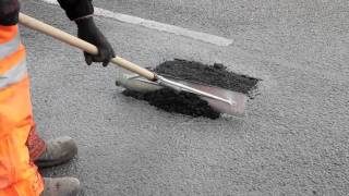 How to Repair Potholes for Good with Ultracrete Permanent Pothole Repair [upl. by Niwle]