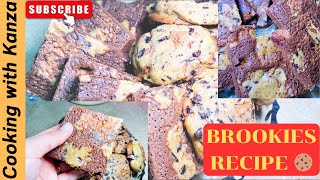 How to make incredible Homemade Brookie  Brookies recipe by CWK [upl. by Toft690]