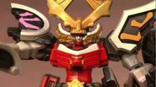 CGR Toys  POWER RAGERS SAMURAI SAMURAI MEGAZORD review [upl. by Haiel]