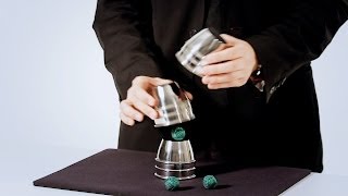 How to Do the Classic Cups amp Balls Trick  Magic Card Flourishes [upl. by Elmer]