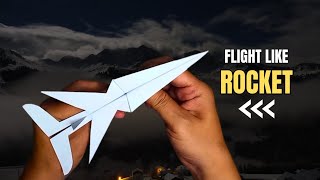 How to Make The Fastest Paper Airplane [upl. by Gilson]