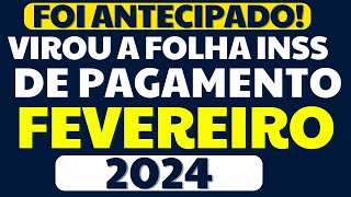 INSS ANTECIPOU E VIROU A FOLHA DE PAGAMENTO DE FEVEREIRO E MARÇO DO INSS  VEJA NOVA MARGEM [upl. by Araem]