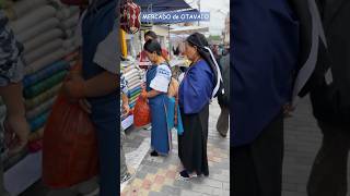 MERCADO de PONCHOS I OTAVALO 🧣🍓🙌🏻 turismo funny travel reels youtubeshorts market [upl. by Reed142]