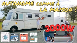 INSTALLATION 100 AUTONOME  du 220V PARTOUT et toute lannée   ECOFLOW  FamilyRoss [upl. by Anippesuig]