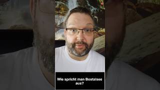 Saarland  wie spricht man Bostalsee korrekt aus [upl. by Ilojna]