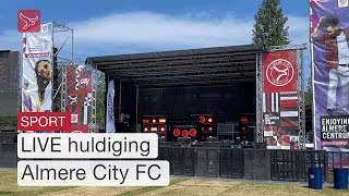 Huldiging Almere City FC  Omroep Flevoland [upl. by Stillmann]