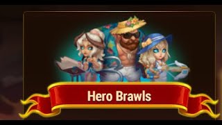 Hero Brawls day 1 cleaver herowars [upl. by Nairred]