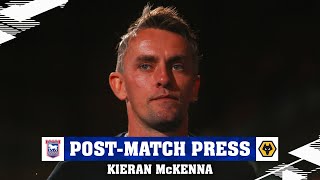 KIERAN McKENNA ON TOWNS WOLVES WIN [upl. by Klara]