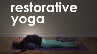 Restorative Yoga for Deep Healing and Relaxation  45 minute selfCare Practice [upl. by Eada]