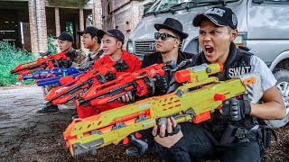 LTT Game Nerf War  Warriors SEAL X Nerf Guns Fight Rocket Crazy Group CrossFire SWAT [upl. by Rebekah]