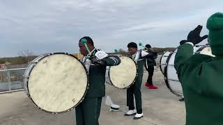 Mississippi Valley StateHigh School Bands During The High School Band Day Playing “Sky” [upl. by Yllah]