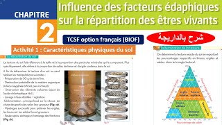 influence des facteurs édaphiques sur la répartition des êtres vivants svt tcsf شرح بالداريجة [upl. by Imelida]